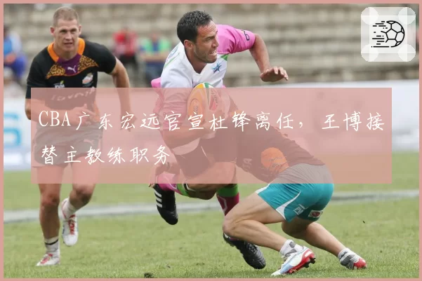 CBA广东宏远官宣杜锋离任，王博接替主教练职务
